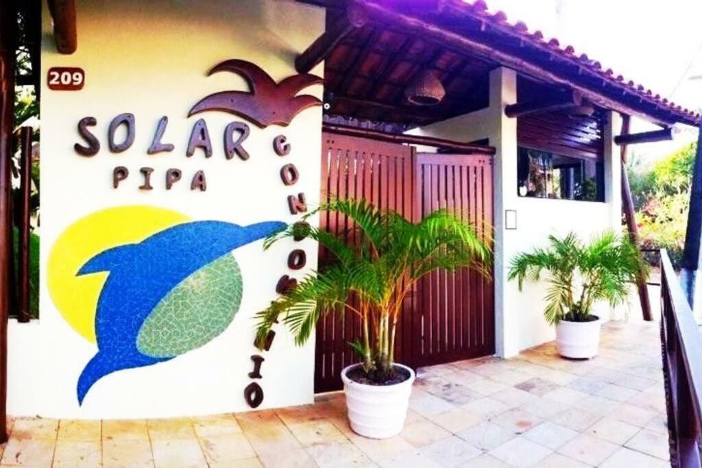 Solar De Pipa Vip Confort - Spa Hidro Flat Leilighet Praia de Pipa Eksteriør bilde